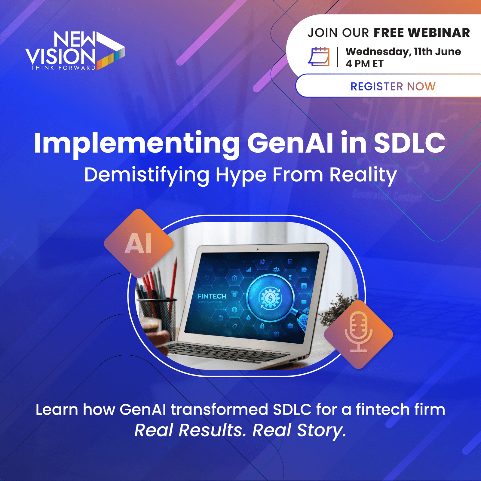 Gen AI Learn how GenAI transformed SDLC for a fintech firm