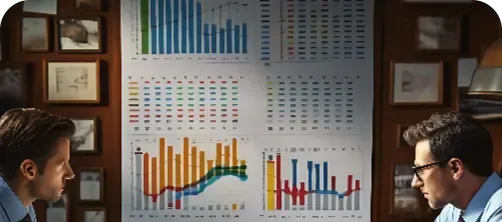 Competitive benchmarking; differentiator mapping